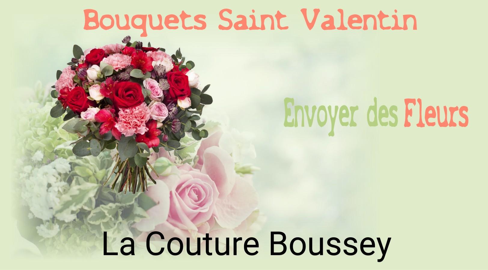 Roses de Saint-Valentin livrées à La Couture-Boussey
